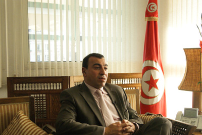 Mehdi Houas, Tunézia kereskedelmi és idegenforgalmi minisztere